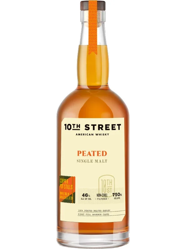 10th Street Peated Single Malt American Whiskey