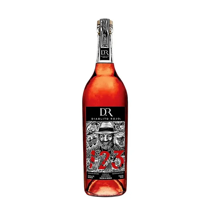 123 Organic Tequila Extra Anejo Diablito Rojo