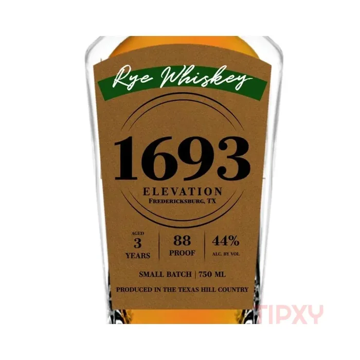 1693 Distillery – Rye Whiskey