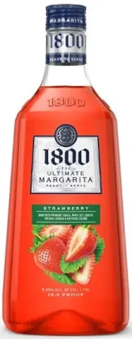 1800 TEQUILA ULTIMATE STRAWBERRY MARGARITA PET 1.75 l