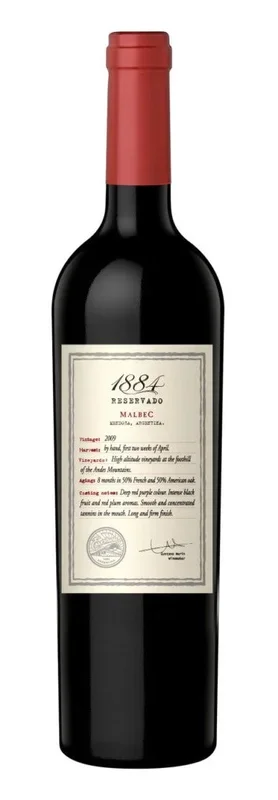 1884 RESERVADO MALBEC 2013