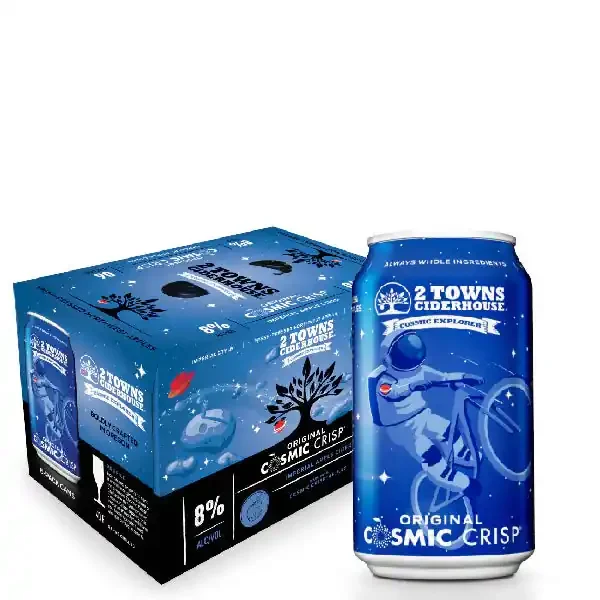 2 Town Cosmic Crisp 12oz 6 Pack Cans