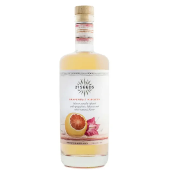 21 Seeds Grapefruit Hibiscus Infused Blanco Tequila