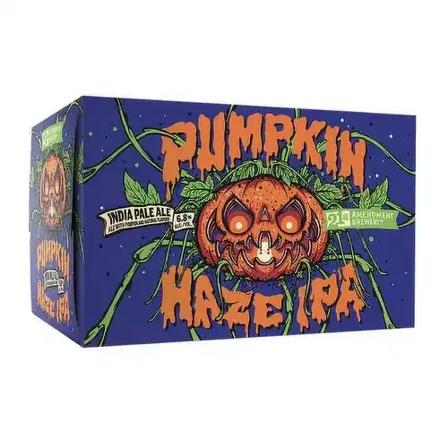 21st Amendment Pumpkin Haze Hazy Ipa 12oz 6 Pack Cans