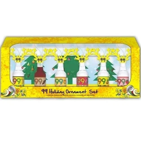 99 Holiday Ornament Set 6pk