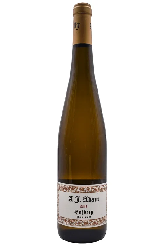 A.J. Adam Dhron Hofberger Riesling Kabinett #08 2015