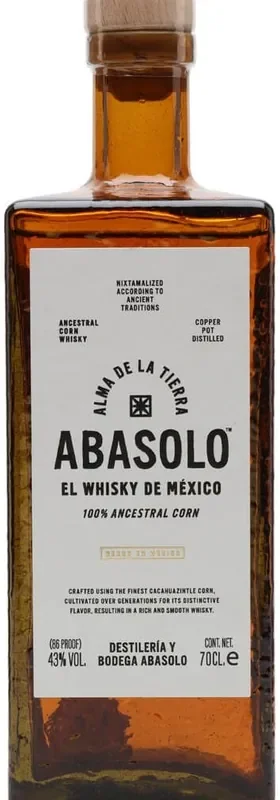 ABASOLO MEXICAN WHISKY 750 ml