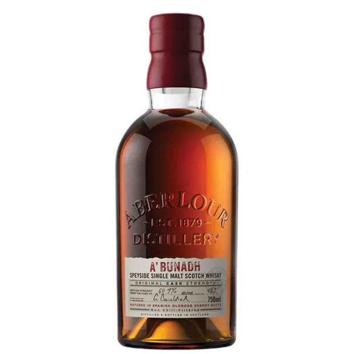 Aberlour Single Malt Scotch A‘bunadh Matured In Spanish Oloroso Sherry Butts
