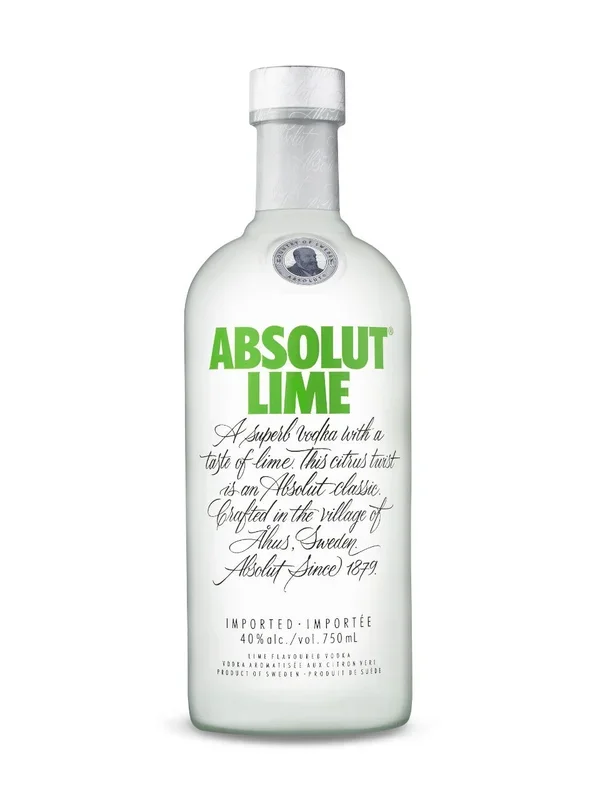 ABSOLUT LIME 750 ML
