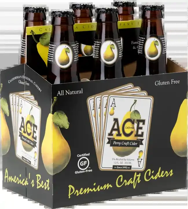 Ace Perry Craft Cider 12oz 6 Pack Bottles