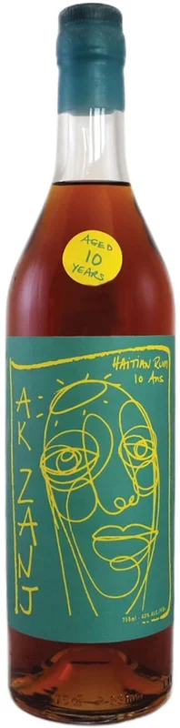 Ak Zanj 10 Year Old Haitian Rum 750ml