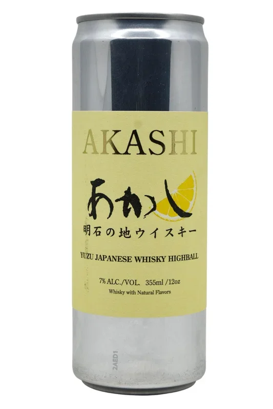 Akashi Yuzu Whisky Highball CAN (12oz)