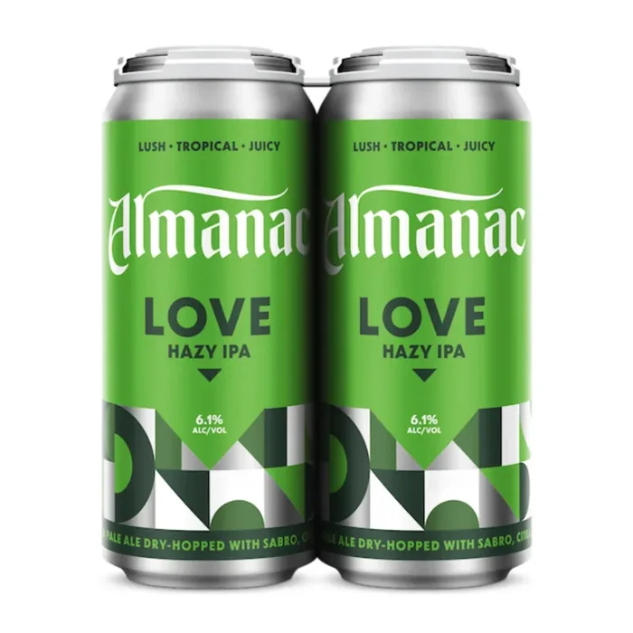 Almanac Love Hazy Ipa 16oz 4pack Cans