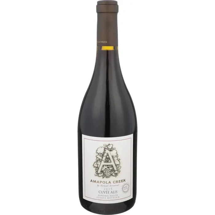Amapola Creek Red Wine Cuvee Alis Moon Mountain District Sonoma County 2015 750Ml