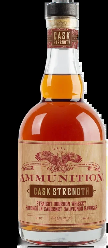 Ammunition Cask Strength Kentucky Straight Bourbon (750Ml)