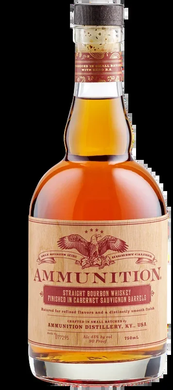 Ammunition Kentucky Straight Bourbon Whiskey Finished In Cabernet Sauvignon Barrels (750Ml)