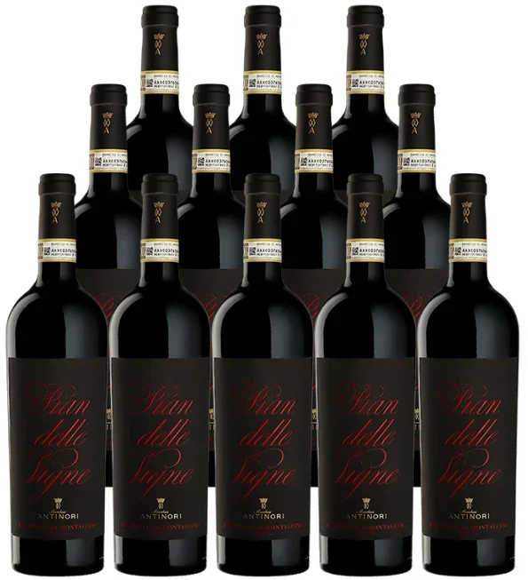 Antinori Pian Delle Vigne Brunello Di Montalcino 2020 750 ML (12 Bottles)
