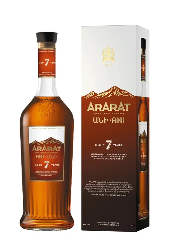 Ararat Brandy 7 Years Old Ani Brandy 750ml