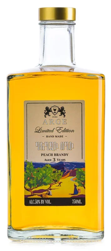 Arge Peach Armenian Brandy 3Yr 750ml