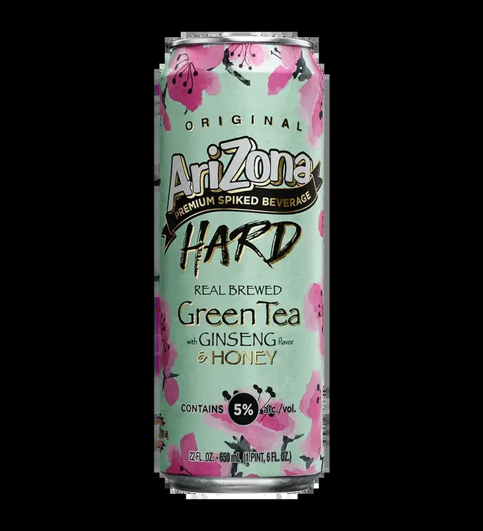 Arizona Hard Iced Tea Green Tea Contains (5% Alc.)