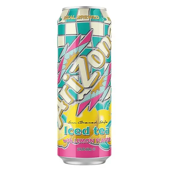 Arizona Iced Tea With Lemon Flavor 22oz Can