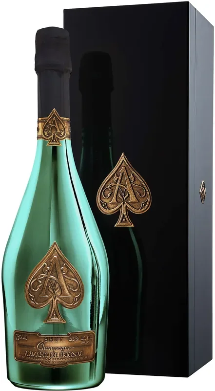 ARMAND DE BRIGNAC GREEN BRUT GIFT BOX 750 ml