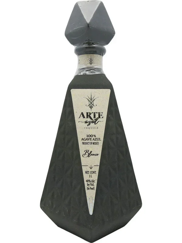 Arte Azul Ceramic Gray Blanco Tequila 1L