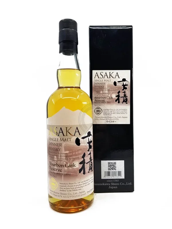 Asaka Bourbon Cask Reserve Single Malt Japanese Whisky