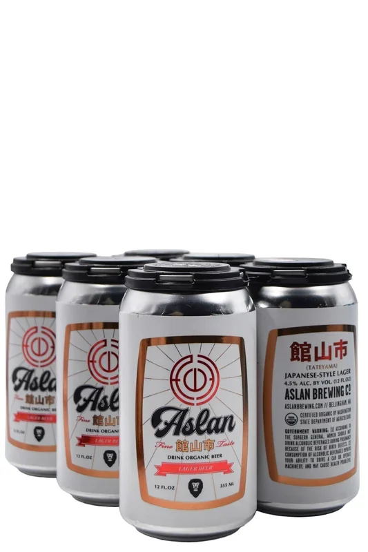 Aslan Tateyama Japanese Style Rice Lager 6pk (12oz)