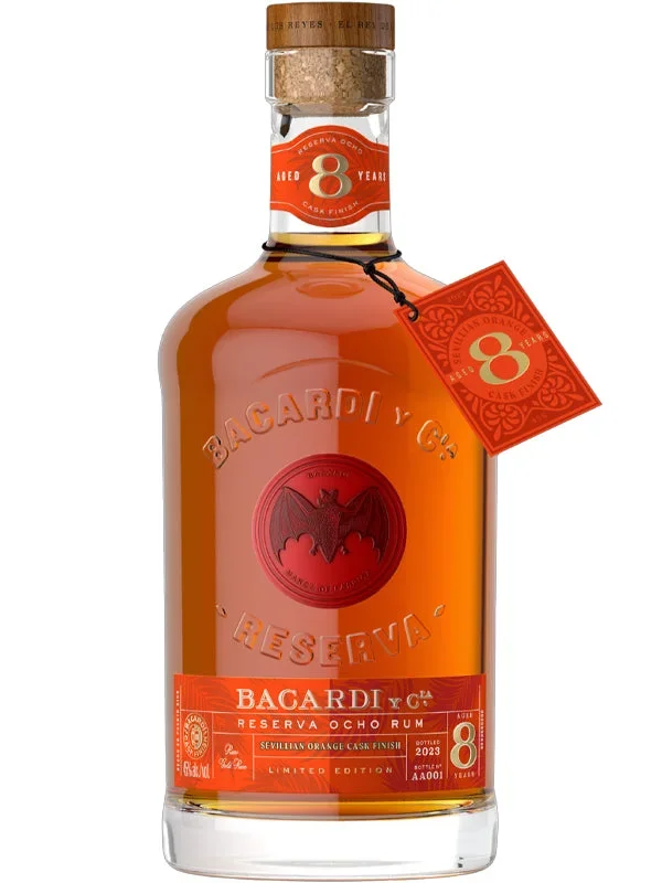 Bacardi Reserva Ocho Sevillian Orange Cask Finish Rum