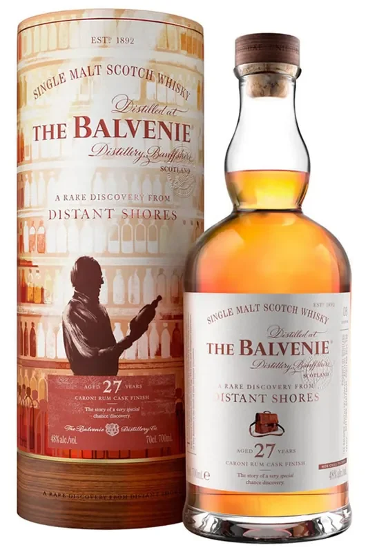 Balvenie – Stories – A Rare Discovery From Distant Shores 27 year old Whisky 750ml