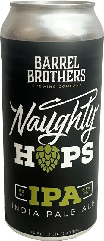 Barrel Bros Naughty Hops IPA 16oz Can