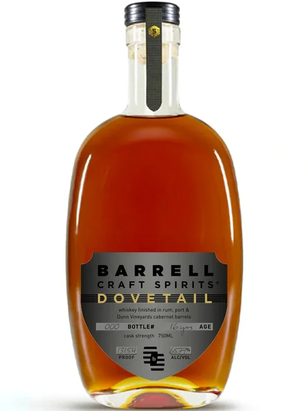 Barrell Craft Spirits Gray Label 16 Year Old Dovetail Whiskey