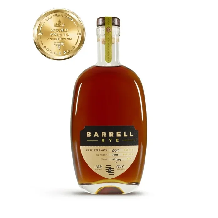 Barrell Rye Whiskey Batch #003