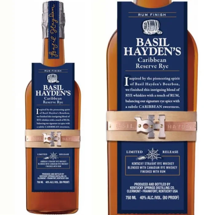 Basil Hayden’s Caribbean Reserve Rye Whiskey