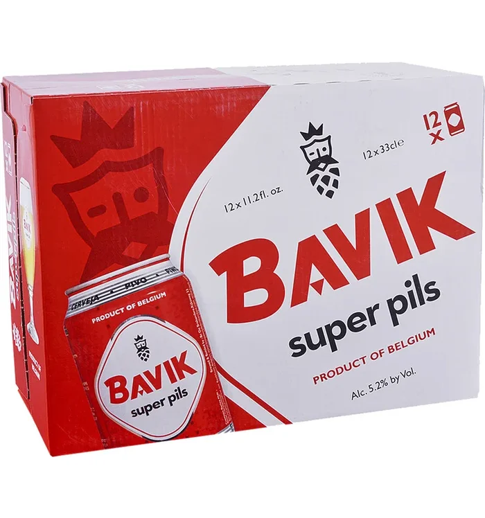Bavik Super Pilsner 12Pk Cans