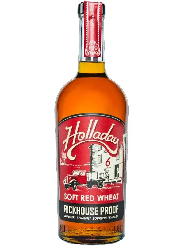 Ben Holladay Soft Red Wheat Rickhouse Proof Bourbon Whiskey