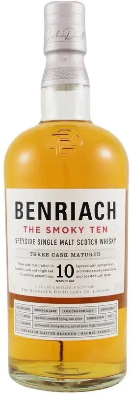 Benriach Scotch Single Malt The Smoky Ten 750ml