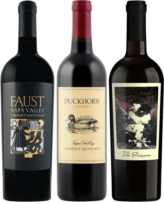 Best of Napa Valley Bundle 3 Gift Pack 750ML