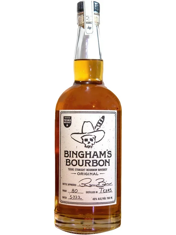 Bingham’s Bourbon Original Texas Straight Bourbon Whiskey by Ryan Bingham