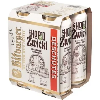 Bitburger & Deschutes Dry Hop’d Awickl 4pk Cn