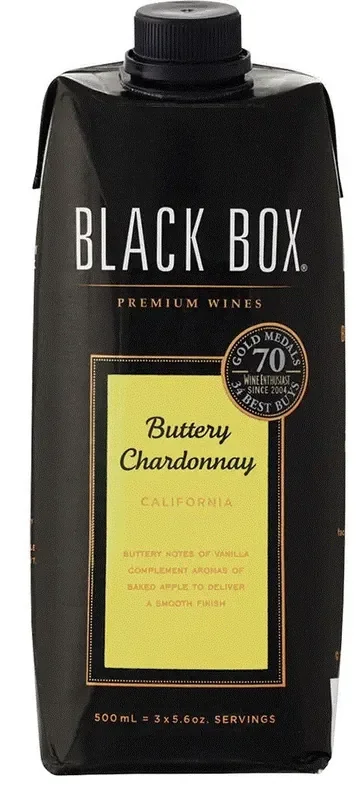 BLACK BOX BUTERY CHARDONNAY 500 ml