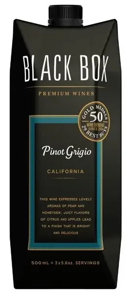 BLACK BOX PINOT GRIGIO 500 ml