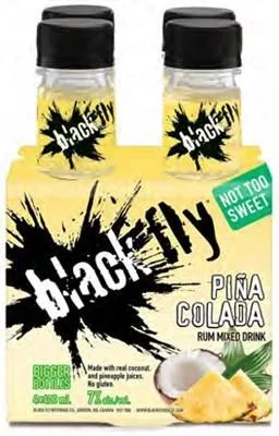 BLACK FLY RUM PINA COLADA 4 PACK