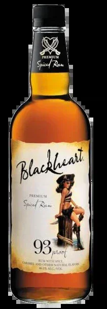 Blackheart Spiced Rum Ufc Edition 93 750 ML