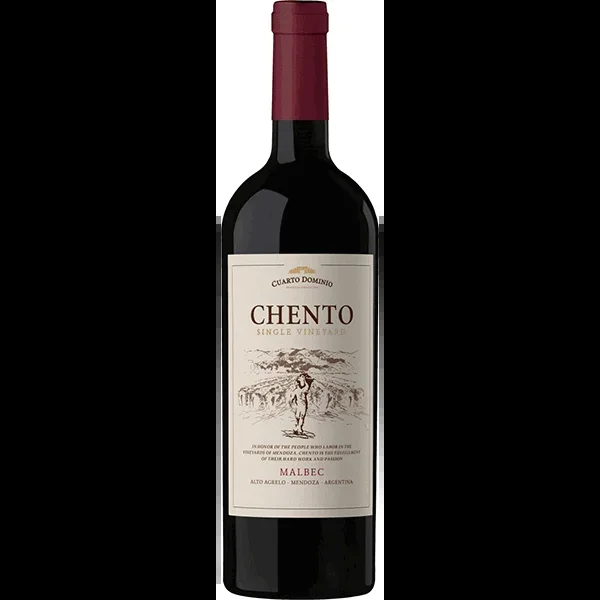 Bodega Cuarto Dominio Malbec Chento Single Vineyard Mendoza 2023 750 ML