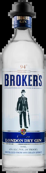 Brokers Genuine London Dry Gin 1 L