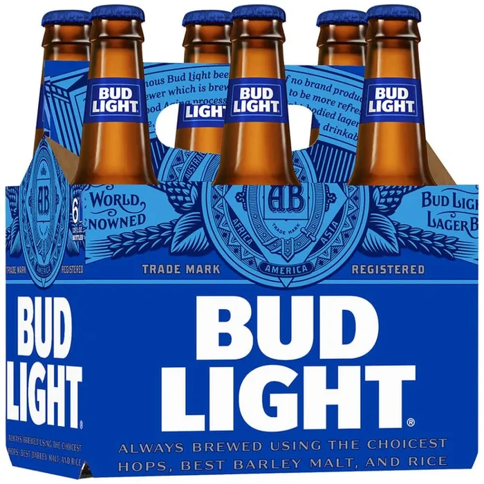 Bud Light 6pk Bottles