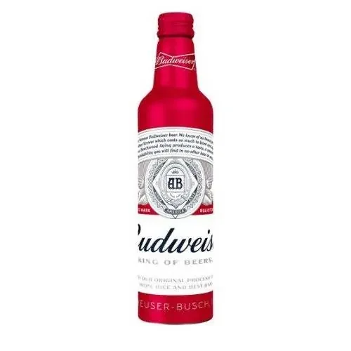 Budweiser 16 Ounce Aluminum Bottle – Single