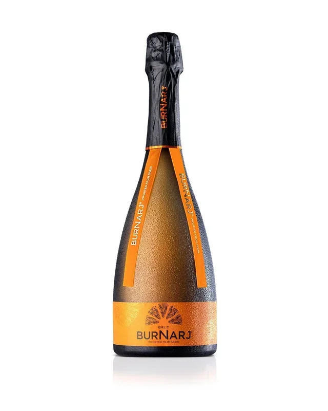 Burnarj Brut Premium Orange Sparkling Wine (750Ml)